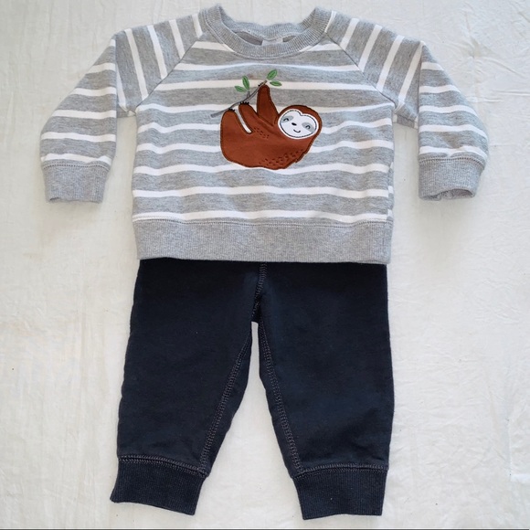 baby boy sloth outfit